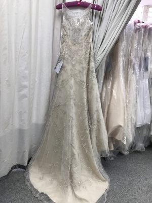 Back view of Monika wedding dress